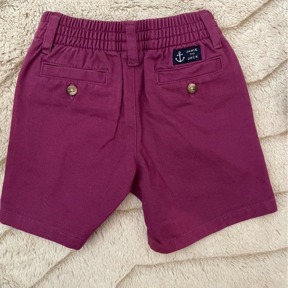 KIDS: Janie & Jack Purple Shorts - Picture 2 of 5